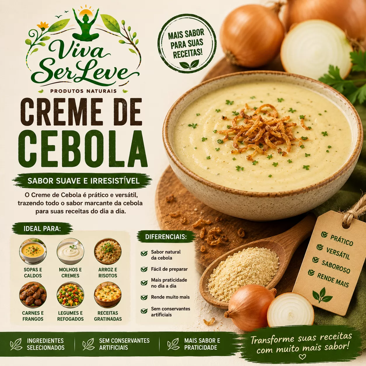 CREME DE CEBOLA