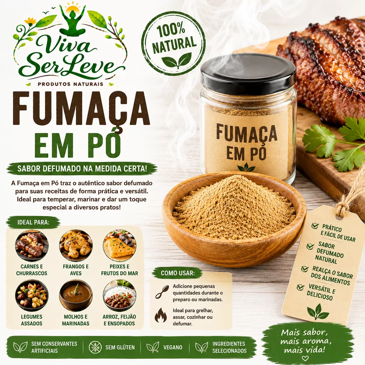 FUMAÇA EM PÓ