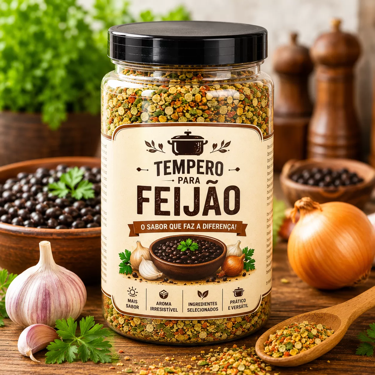 TEMPERO PARA FEIJÃO